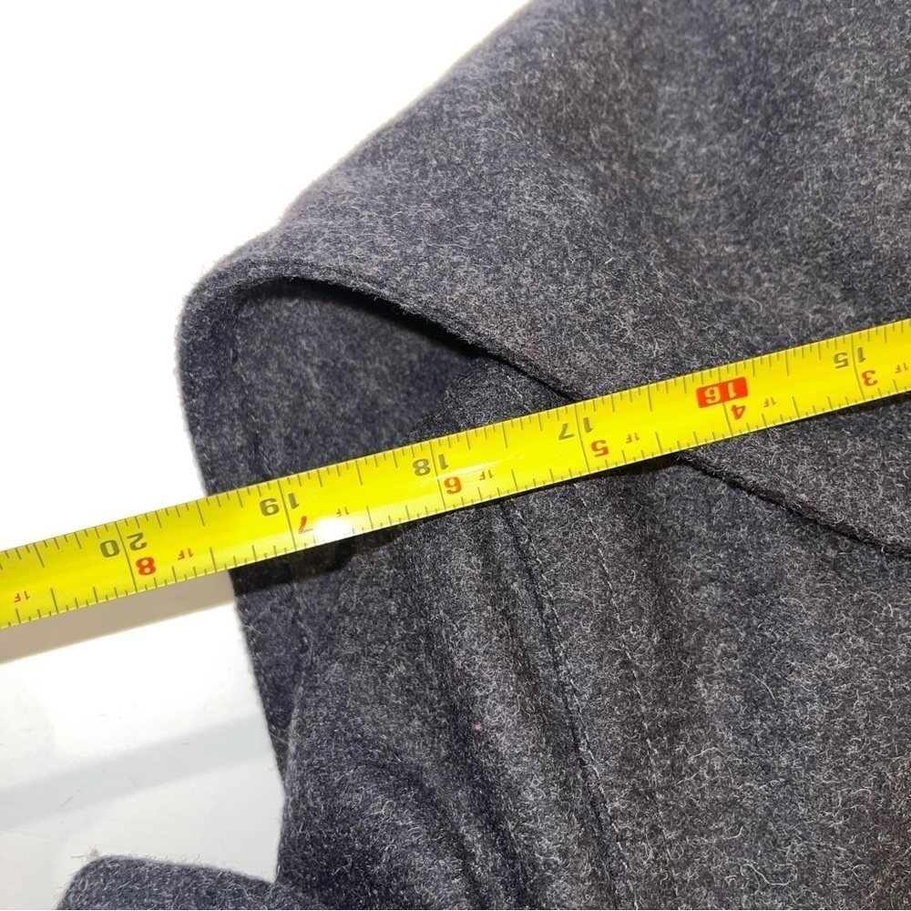 Tommy Hilfiger Wool Blend Coat Hooded Toggle Rope Closure - Picture 11 of 17